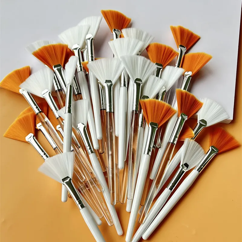 Set de pinceaux de maquillage éventail multifonctions