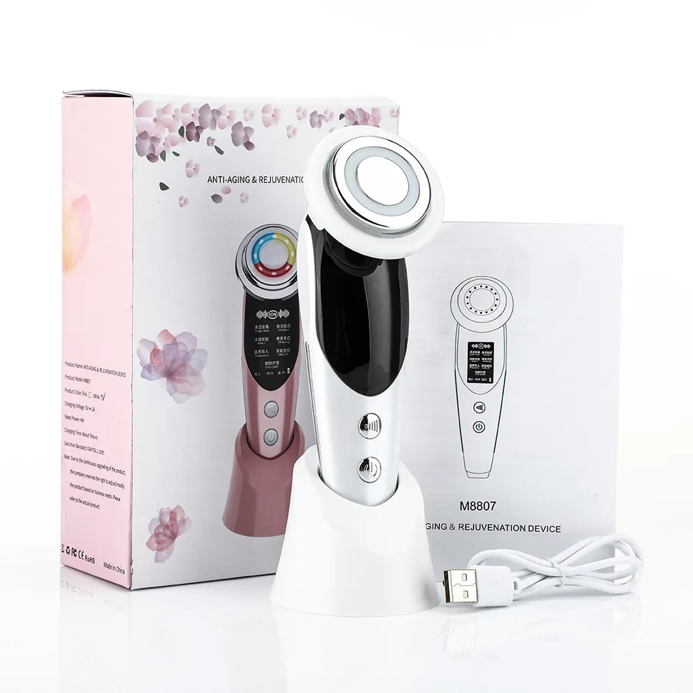 Appareil de Massage Facial EMS 7-en-1