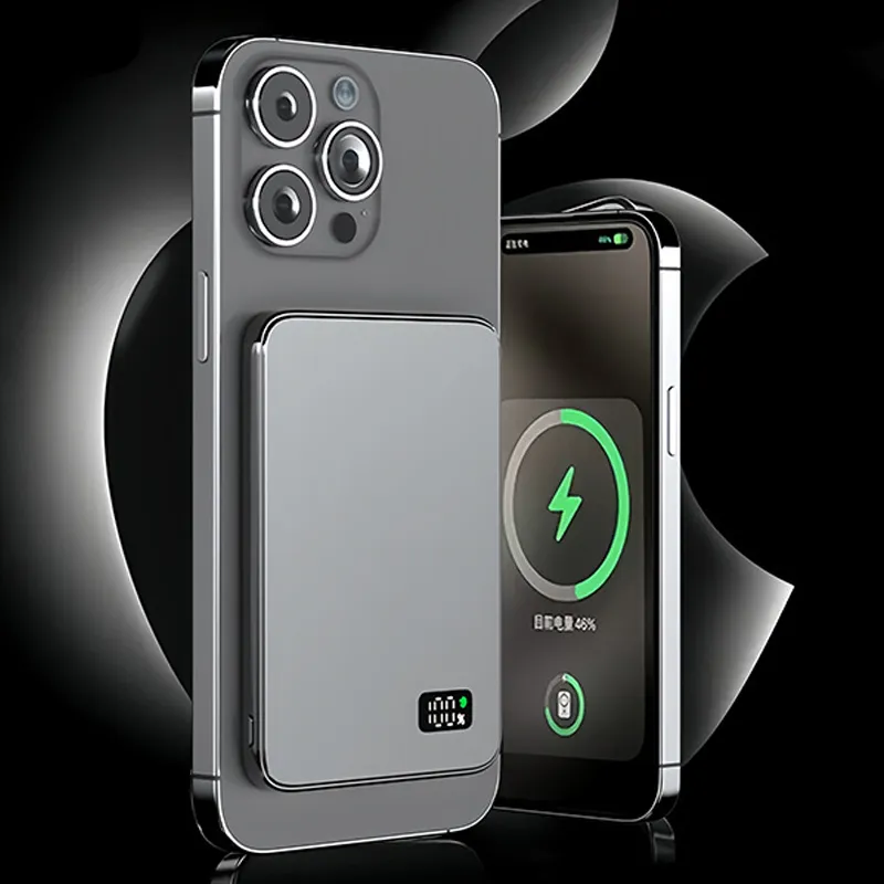 Batterie Externe MagSafe avec Écran LED