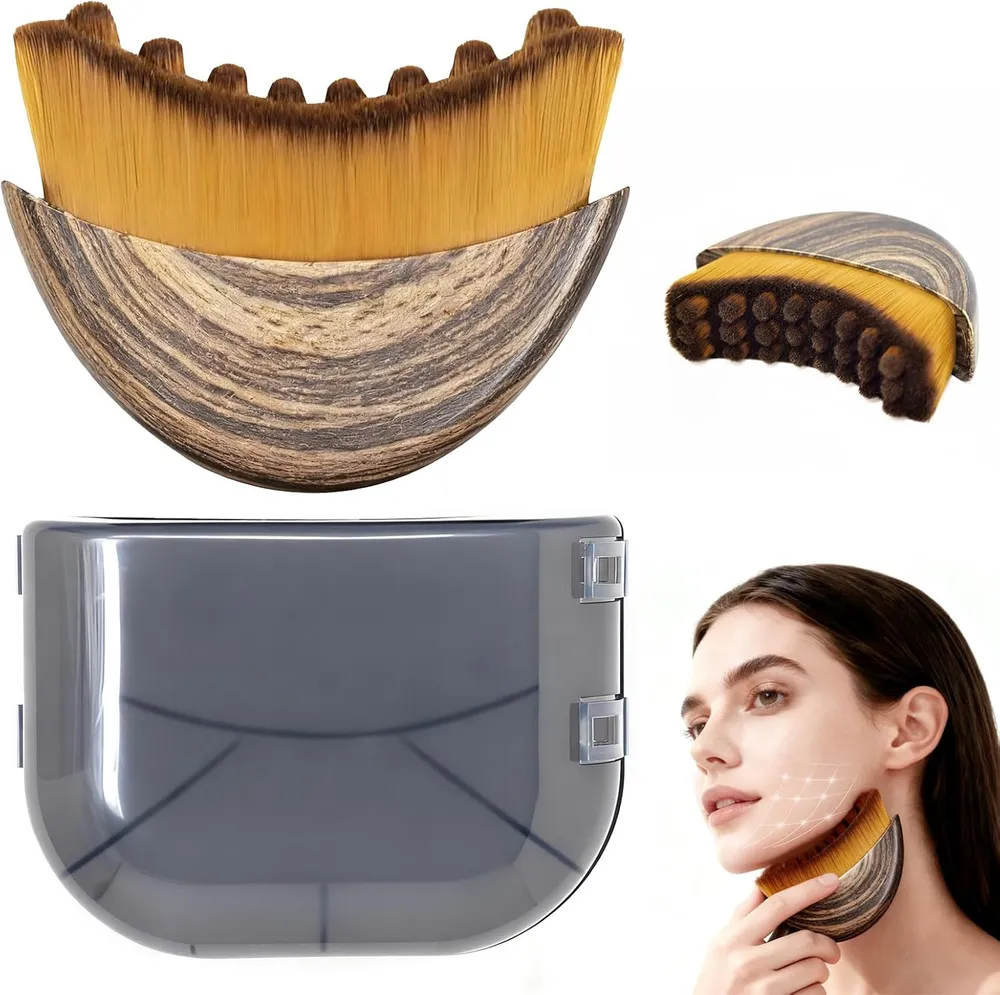 Brosse pour le visage Contour, masseur de Drainage lymphatique manuel,