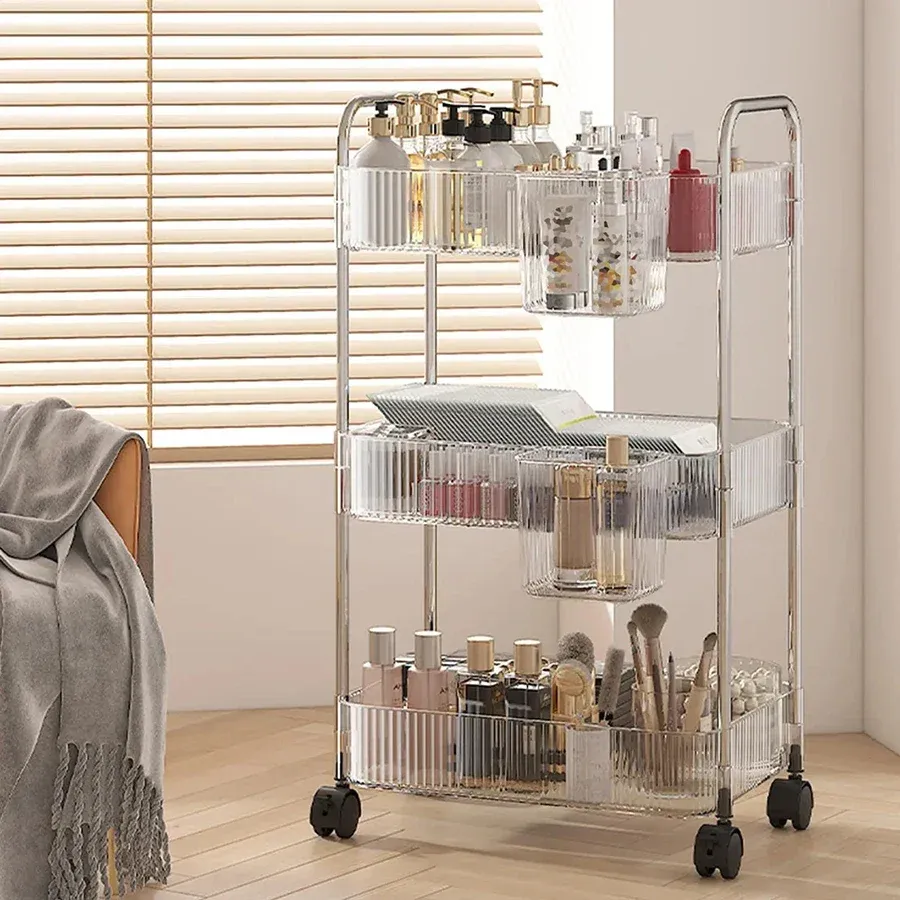 Chariot de Rangement de Luxe T1 observateur à 2/3/4 Niveaux, Chariot R