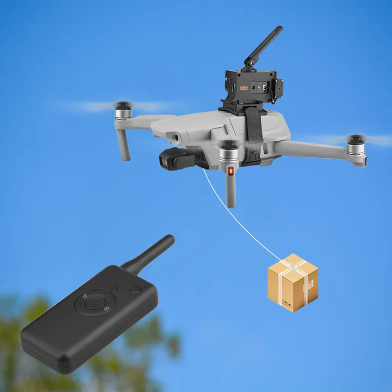 Drone de pêche parabolique avec anneau de mariage, système de gouttes d'air, appât de sauvetage pour DJI 2 3/3 Pro