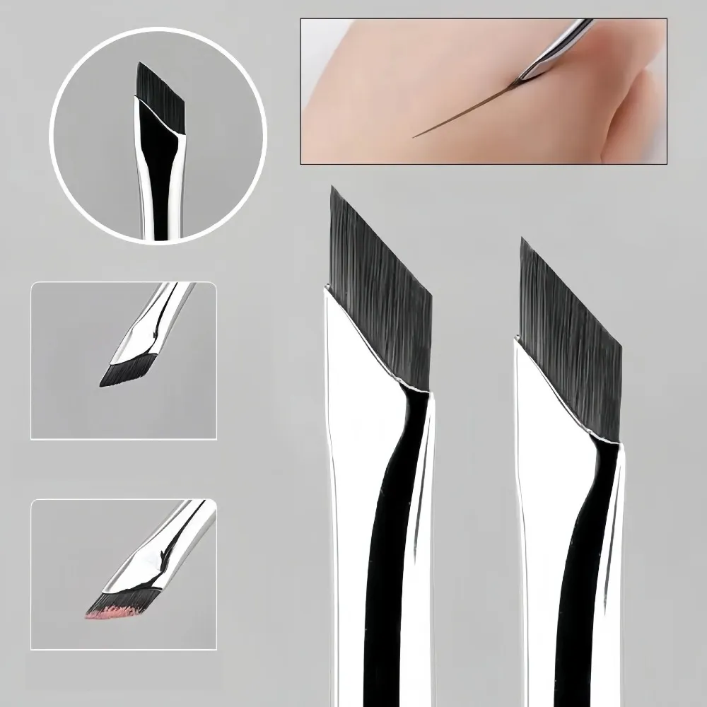 Pinceau traceur angle fin ultra-mince et pinceau sourcils KSHBO