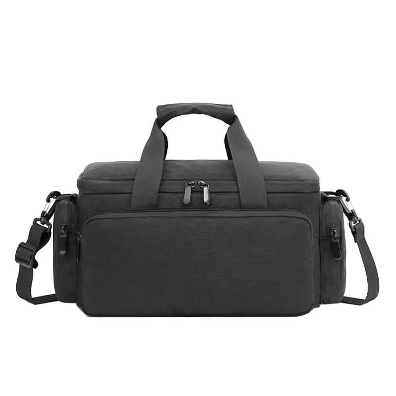 Sac pour appareil photo sac à bandoulière pour appareil photo de voyage résistant à l'eau résistant aux chocs pour appareil photo sans miroir avec séparateurs amovibles et bandoulière