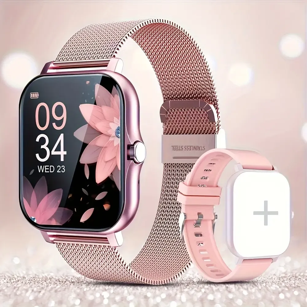 Smartwatch, phone answering/calling, multi-sport mode, message reminder view, suitable for men/women
